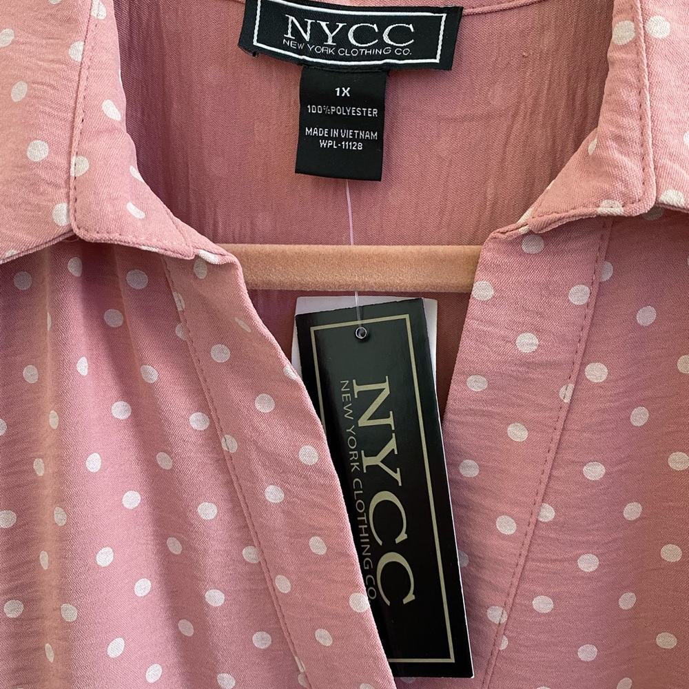 Pink Blouse NWT - Picture 3 of 5